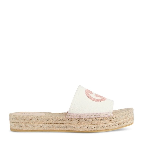 Gucci Women's Pilar GG Double Stack Espadrilles - Picture 6 of 8